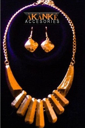 Statement Gold Steel Set